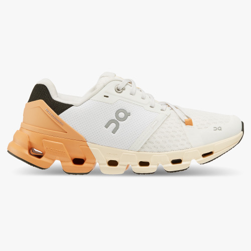 Stylish On Cloud Women's Cloudflyer 4-White | Copper Stylish On Cloud Women's Cloudflyer 4-White | Copper