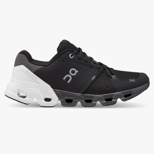 Stylish On Cloud Men's Cloudflyer 4-Black | White Stylish On Cloud Men's Cloudflyer 4-Black | White