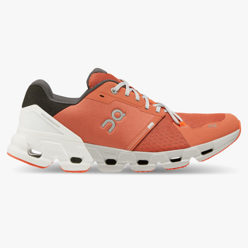 Stylish On Cloud Men's Cloudflyer 4-Ginger | White Stylish On Cloud Men's Cloudflyer 4-Ginger | White