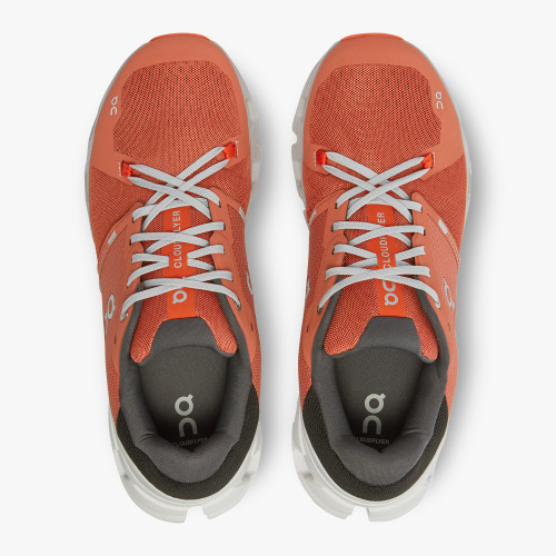 Stylish On Cloud Men's Cloudflyer 4-Ginger | White