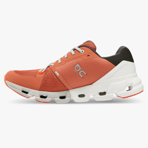 Stylish On Cloud Men's Cloudflyer 4-Ginger | White