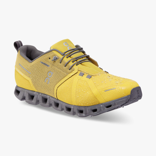 Stylish On Cloud Men's Cloud 5 Waterproof-Mustard | Rock