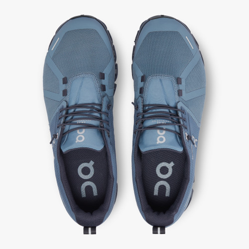 Stylish On Cloud Men's Cloud 5 Waterproof-Metal | Navy