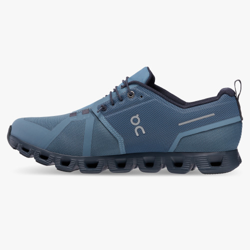 Stylish On Cloud Men's Cloud 5 Waterproof-Metal | Navy
