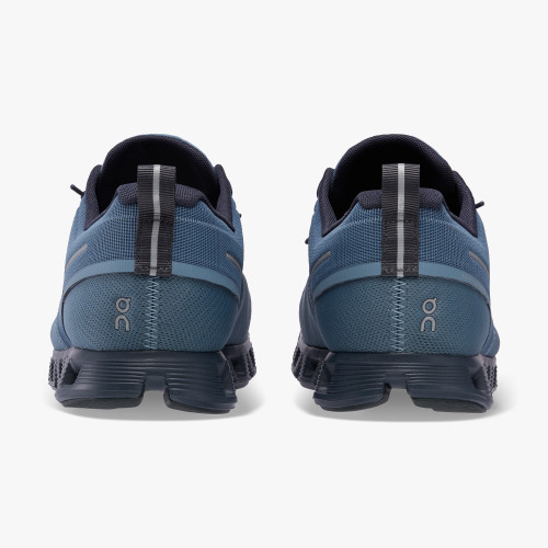 Stylish On Cloud Men's Cloud 5 Waterproof-Metal | Navy