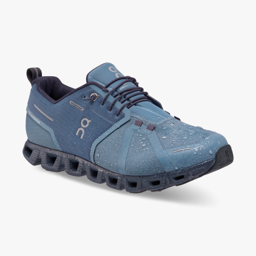 Stylish On Cloud Men's Cloud 5 Waterproof-Metal | Navy