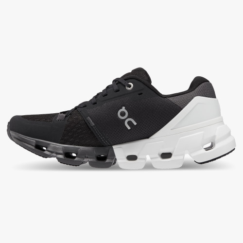 Stylish On Cloud Women's Cloudflyer 4 Wide-Black | White