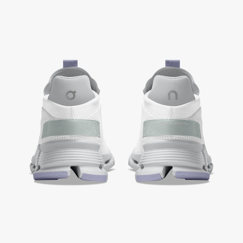 Stylish On Cloud Women's Cloudnova-White | Glacier