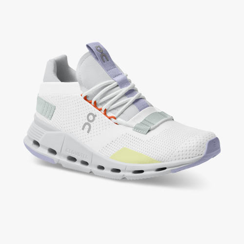 Stylish On Cloud Women's Cloudnova-White | Glacier