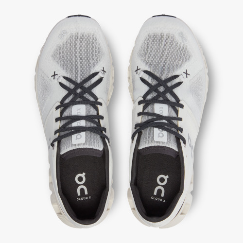 Stylish On Cloud Men's Cloud X 3-Ivory | Black