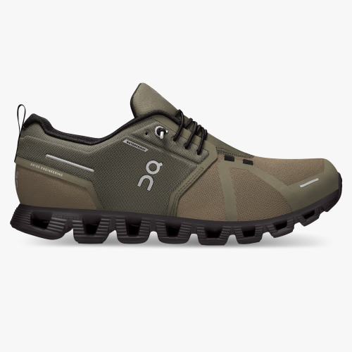 Stylish On Cloud Men's Cloud 5 Waterproof-Olive | Black Stylish On Cloud Men's Cloud 5 Waterproof-Olive | Black