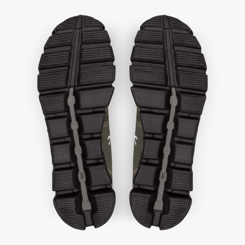 Stylish On Cloud Men's Cloud 5 Waterproof-Olive | Black