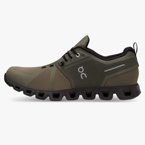 Stylish On Cloud Men's Cloud 5 Waterproof-Olive | Black