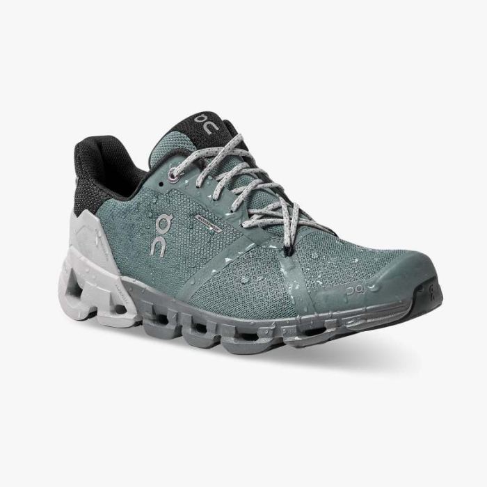 Special Sale | On Cloud Women's Cloudflyer Waterproof-Sea | Glacier
