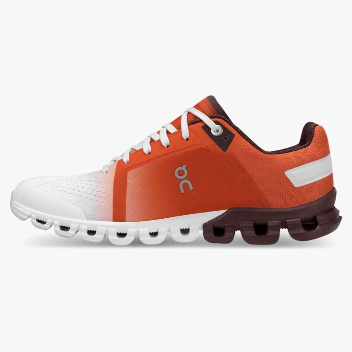Special Sale | On Cloud Women's Cloudflow Swiss Olympic-Swiss Olympic Rust | White