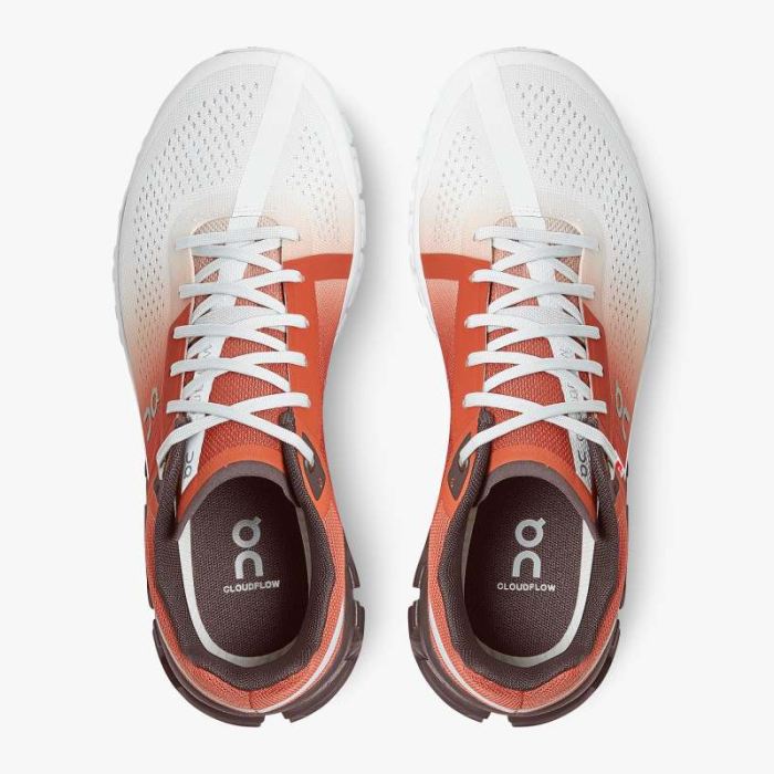 Special Sale | On Cloud Women's Cloudflow Swiss Olympic-Swiss Olympic Rust | White