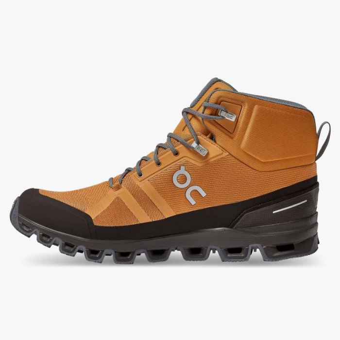 Special Sale | On Cloud Men's Cloudrock Waterproof-Pecan | Brown