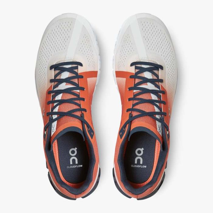 Special Sale | On Cloud Men's Cloudflow Swiss Olympic-Swiss Olympic Rust | Eclipse