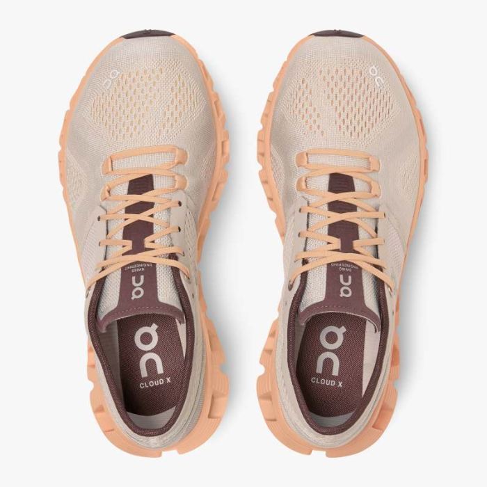 Special Sale | On Cloud Women's Cloud X-Silver | Almond