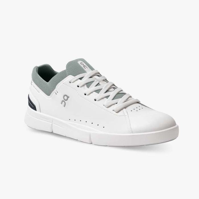 Special Sale | On Cloud Men's THE ROGER Advantage-White | Eucalyptus
