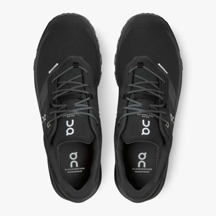 Special Sale | On Cloud Men's Cloudventure Waterproof-Black