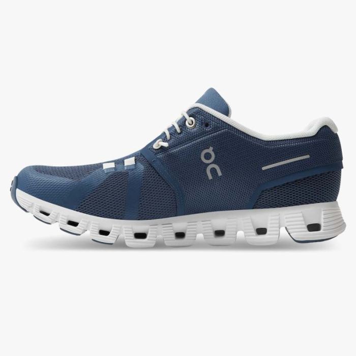 Special Sale | On Cloud Women's Cloud 5-Denim | White