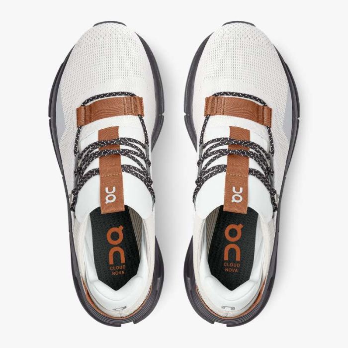 Special Sale | On Cloud Men's Cloudnova-White | Pecan